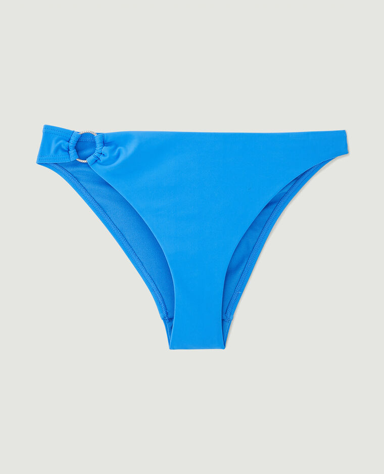 Bas de maillot culotte avec anneau bleu - Pimkie