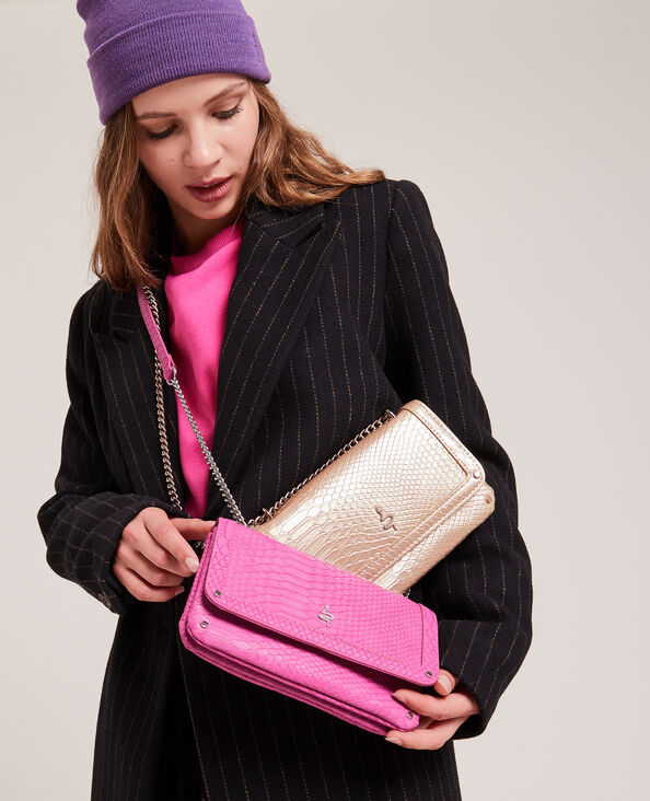 Sac effet serpent rose - Pimkie