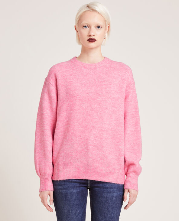 Pull en maille rose fuchsia - Pimkie