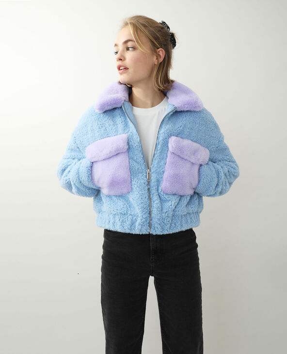 Veste peluche discount