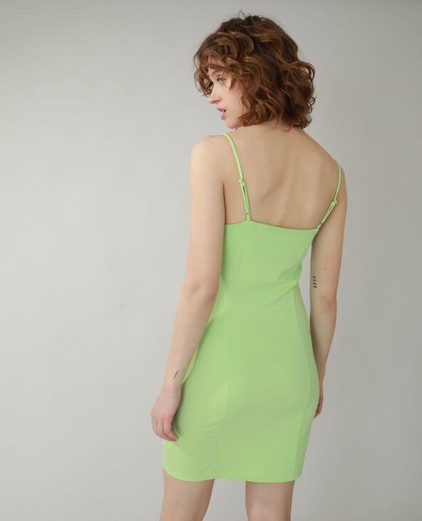 Robe fourreau verte discount