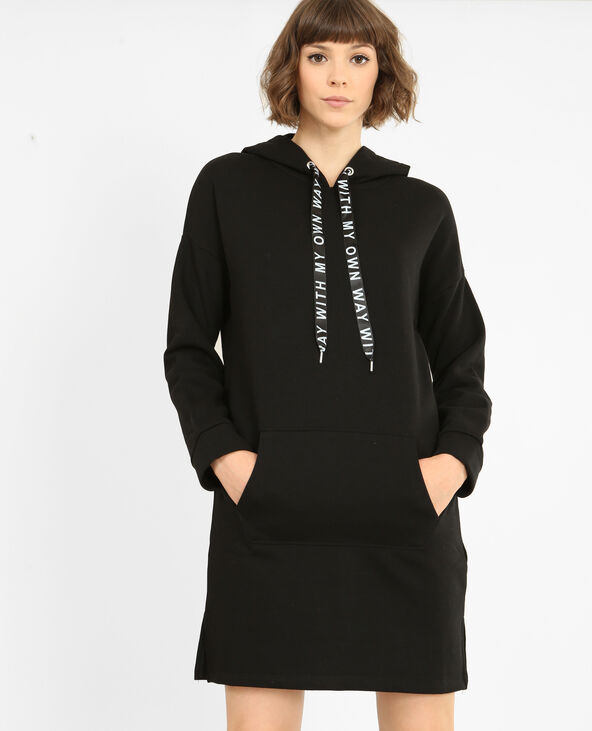 Robe sweat noir online