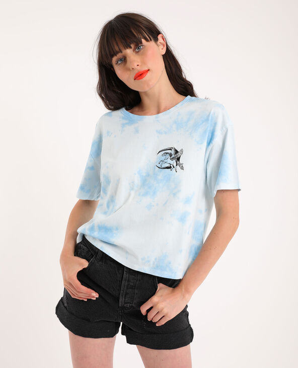T shirt tie and dye 2025 fille