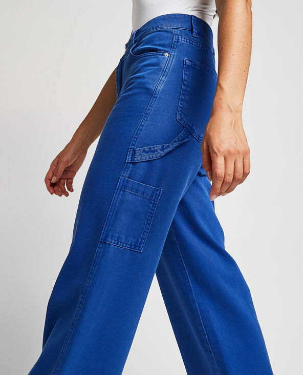 Jean cargo bleu marine - Pimkie