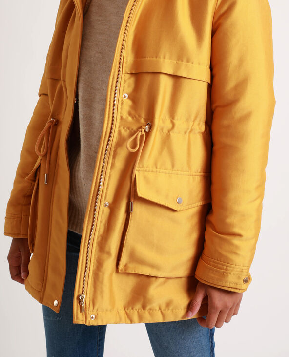 Parka chaude jaune ocre - Pimkie