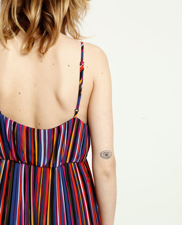 Robe longue multicolore bleu - Pimkie