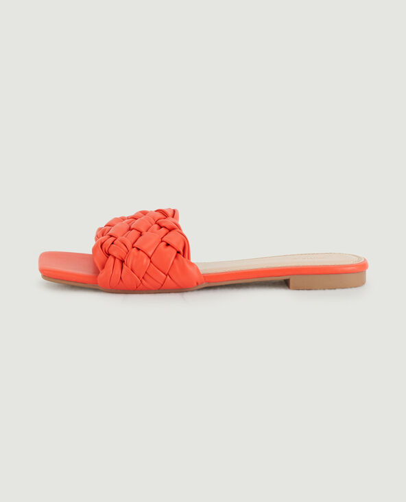 Mules tressées rose - Pimkie