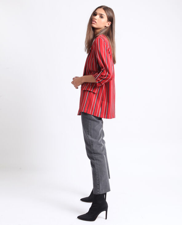 Blazer fluide bordeaux - Pimkie