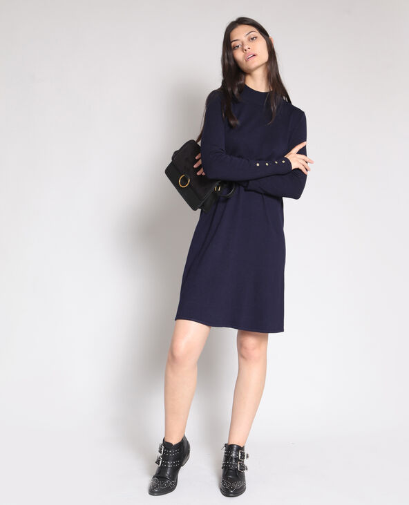 Robe pull bleu marine - Pimkie