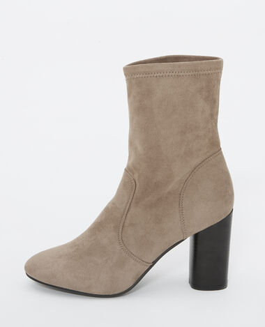 Boots effet peau marron - Pimkie