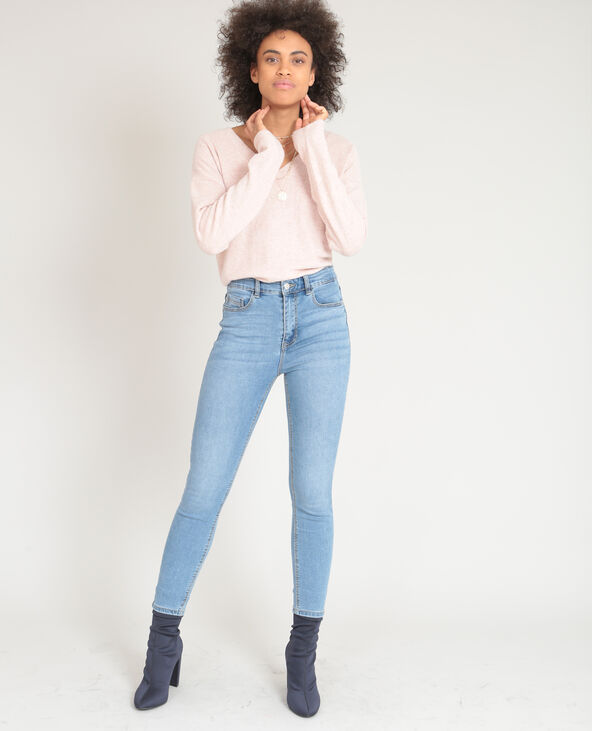 Skinny taille haute bleu clair - Pimkie