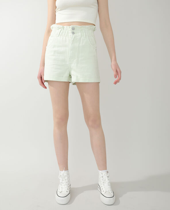 Short en jean vert de gris - Pimkie