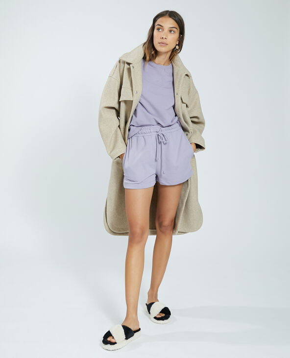 Short molleton lilas - Pimkie