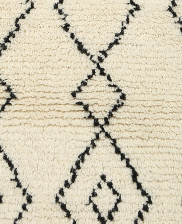 Tapis berbère à losanges blanc - Pimkie