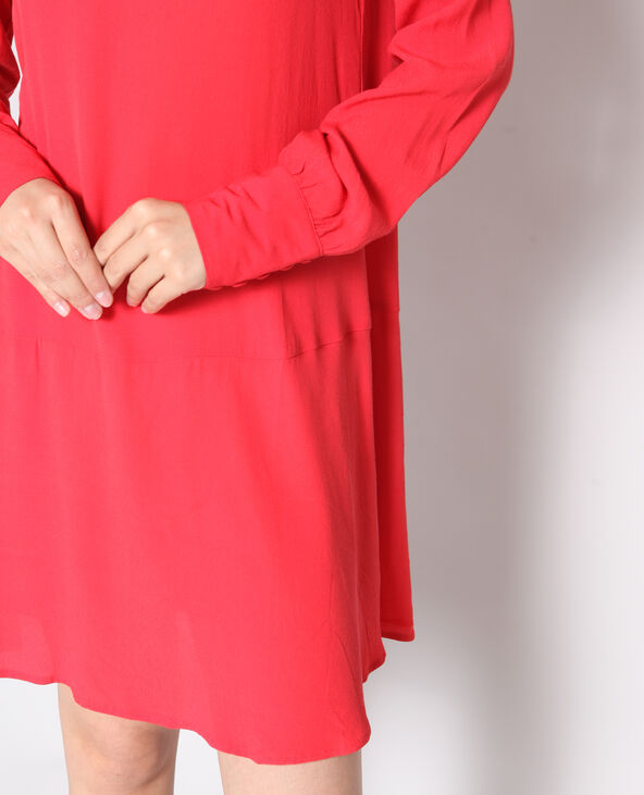 Robe fluide rouge - Pimkie