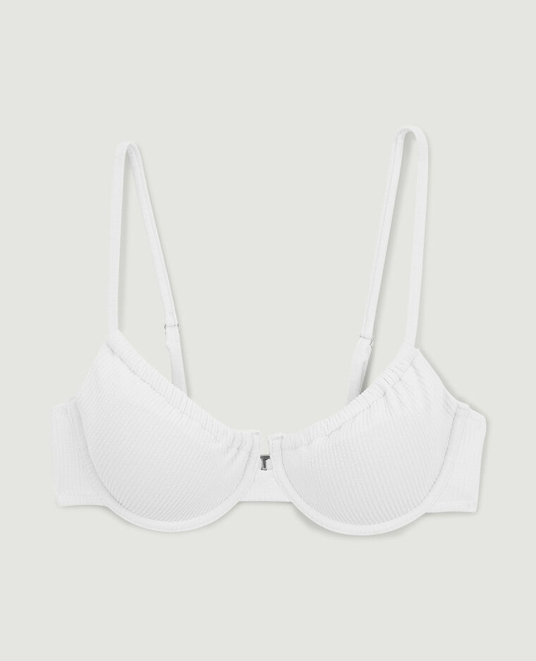 Haut de maillot corbeille écru - Pimkie