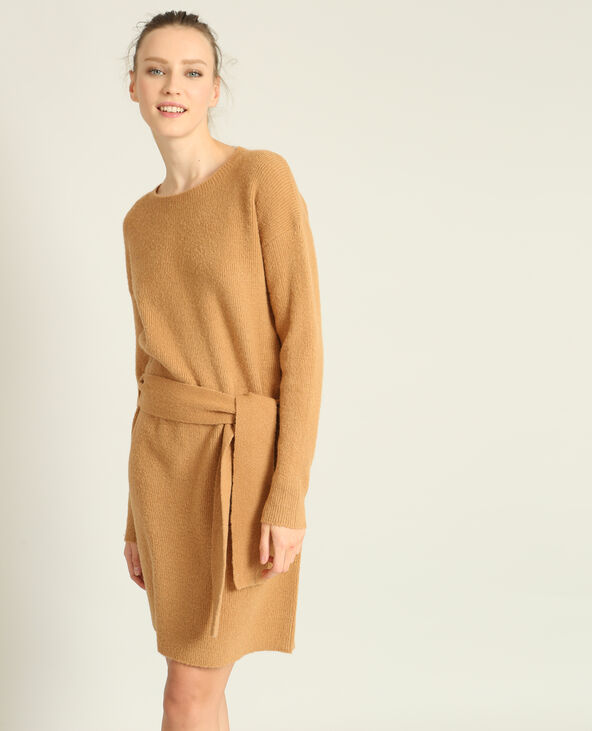 Robe pull ceinturée on sale