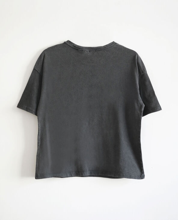 T-shirt Def Leppard gris foncé - Pimkie