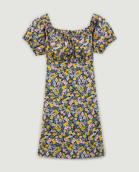 Robe courte épaules dénudées noir - Pimkie