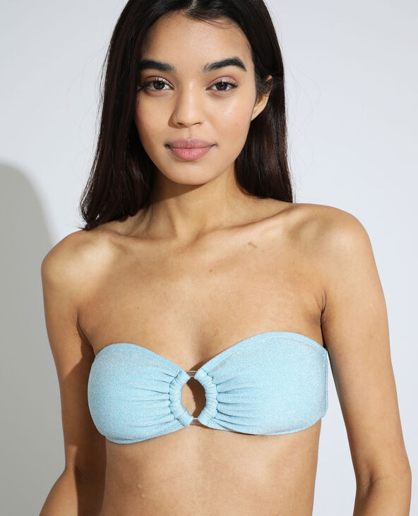 Haut de maillot hotsell de bain bleu marine