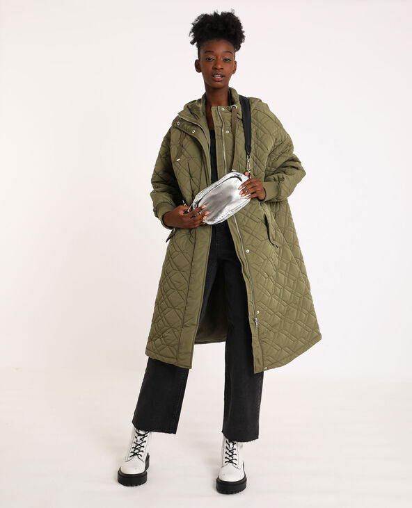 Parka longue capuche