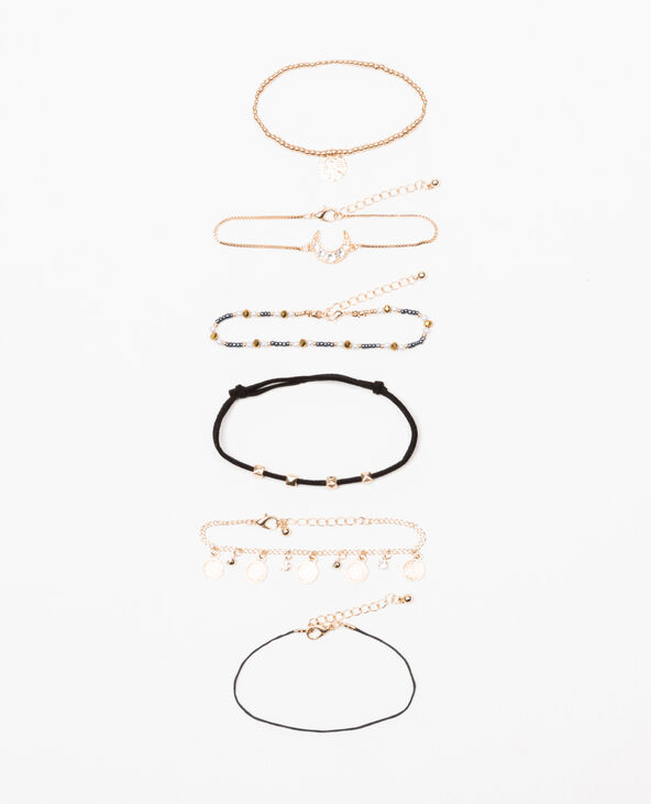 Lot de 6 bracelets Pimkie