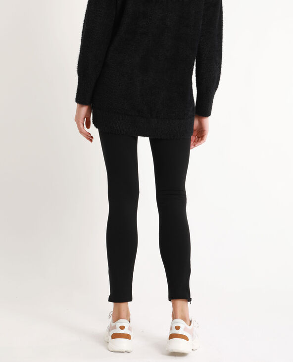 Fuseau taille élastiquée noir - Pimkie
