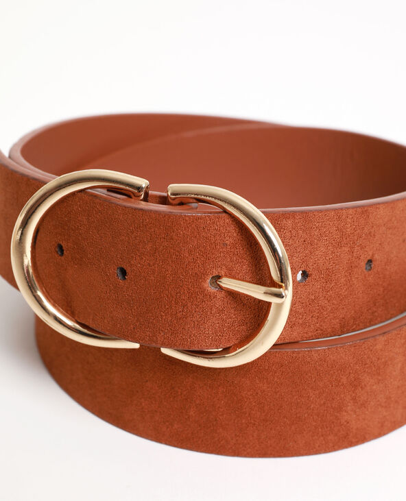 Ceinture en faux daim