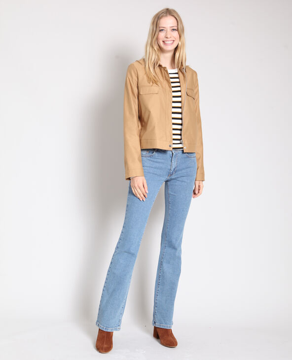 Pull à rayures blanc - Pimkie