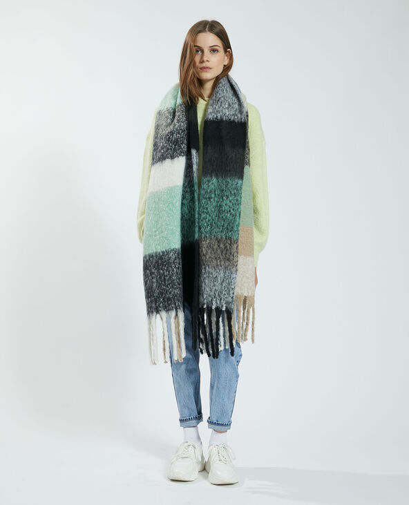 Echarpe longue douce vert - Pimkie