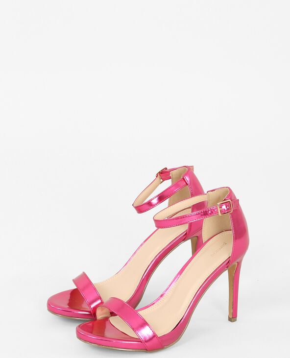 Sandale a talon rose sales fushia