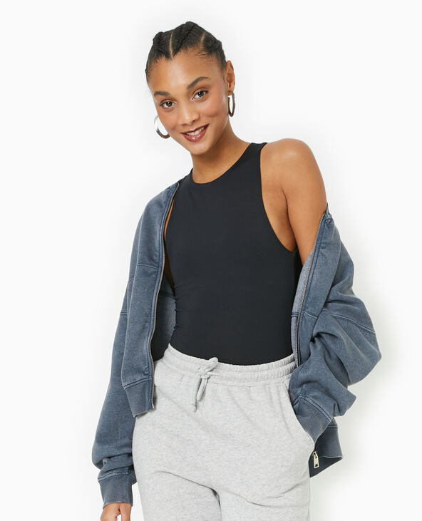 Body sans manches noir - Pimkie