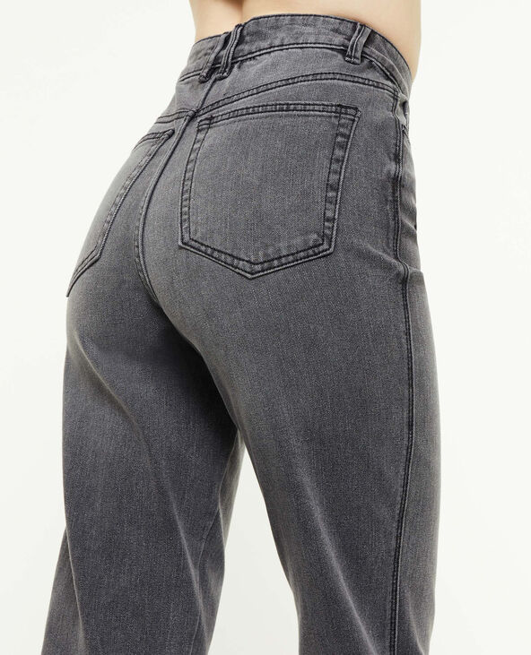 Jean droit stretch gris clair - Pimkie