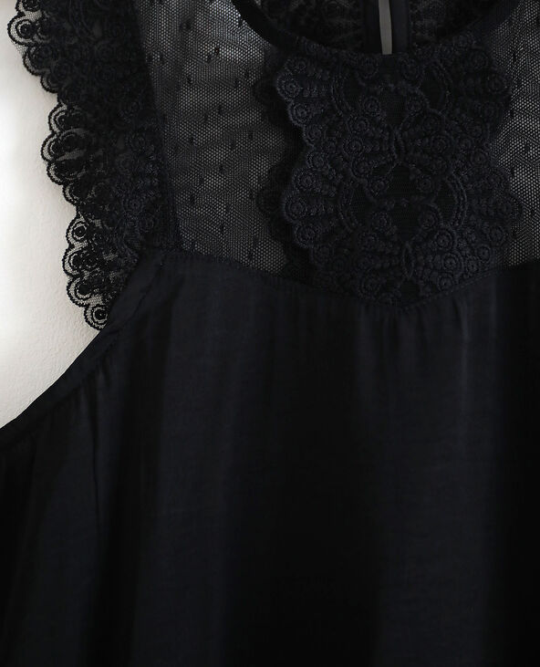 Blouse sans manches noir - Pimkie