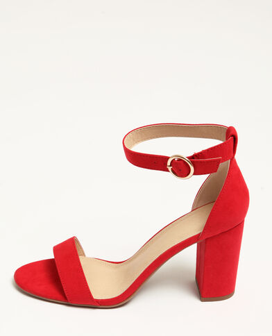 Sandales à talons orange - Pimkie