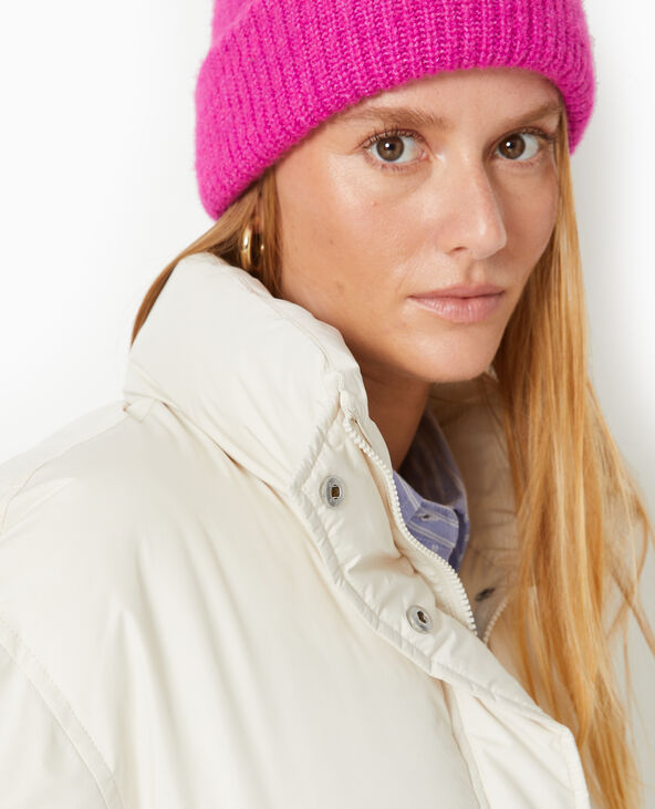 Doudoune courte avec col montant beige - Pimkie