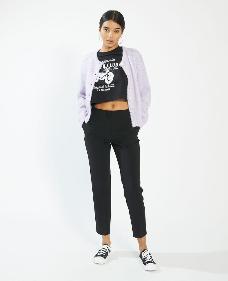 Pantalon cigarette noir - Pimkie
