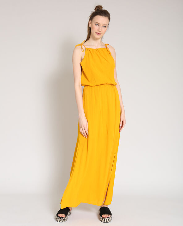 Robe longue orange - Pimkie