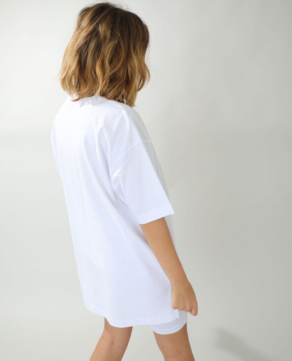T-shirt basique oversize blanc - Pimkie