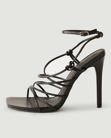 Sandales à talons noir - Pimkie