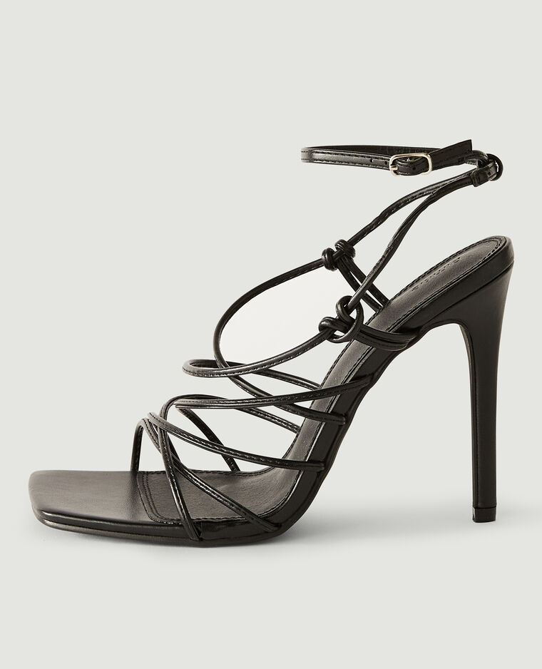 Sandales à talons noir - Pimkie