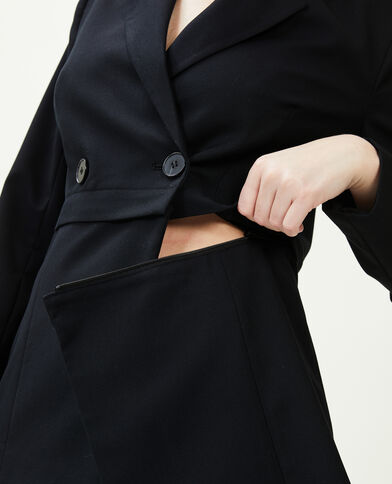 Veste blazer 2 longueurs noir - Pimkie