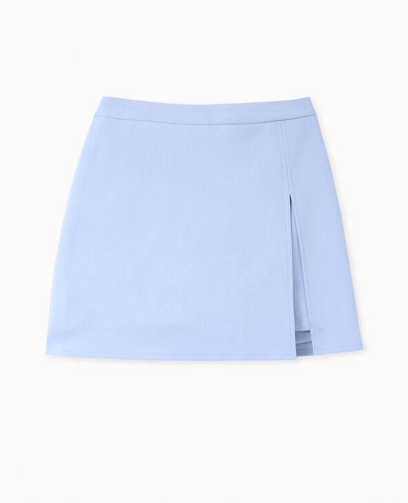 Jupe-short courte bleu clair - Pimkie
