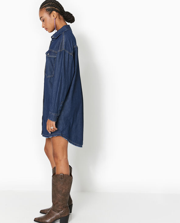 Robe chemise en jean pimkie outlet