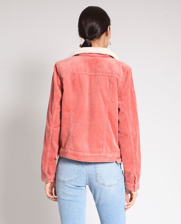 Veste courte velours