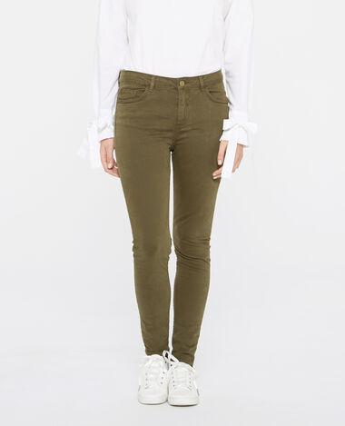 Pantalon skinny taupe - Pimkie