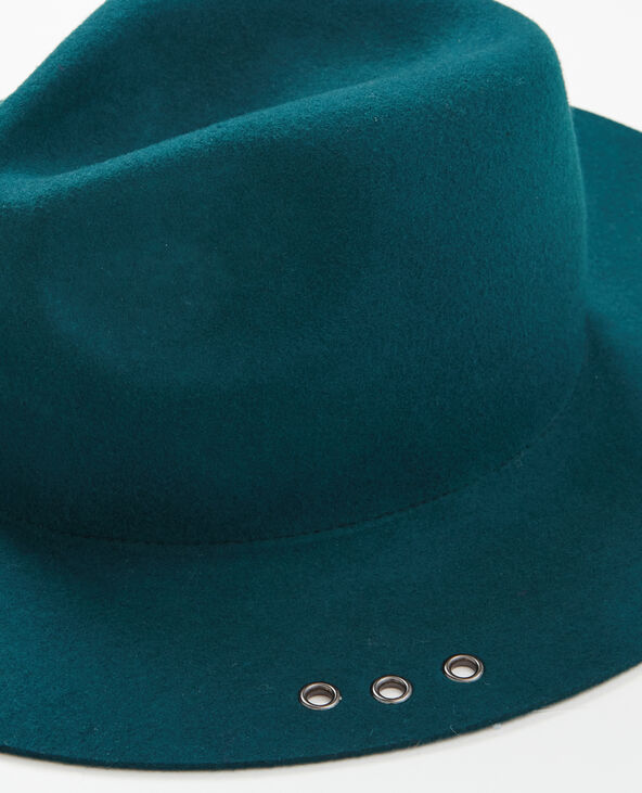Fedora à trous bleu foncé - Pimkie