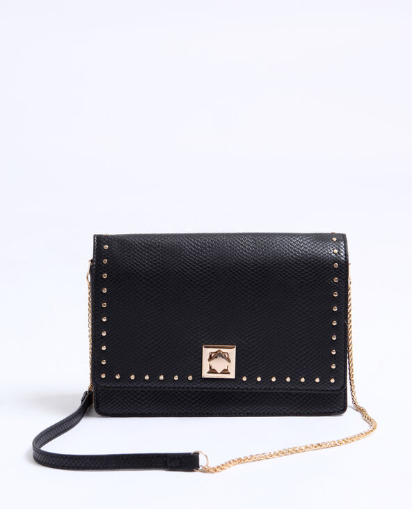 Petit sac clouté noir - Pimkie