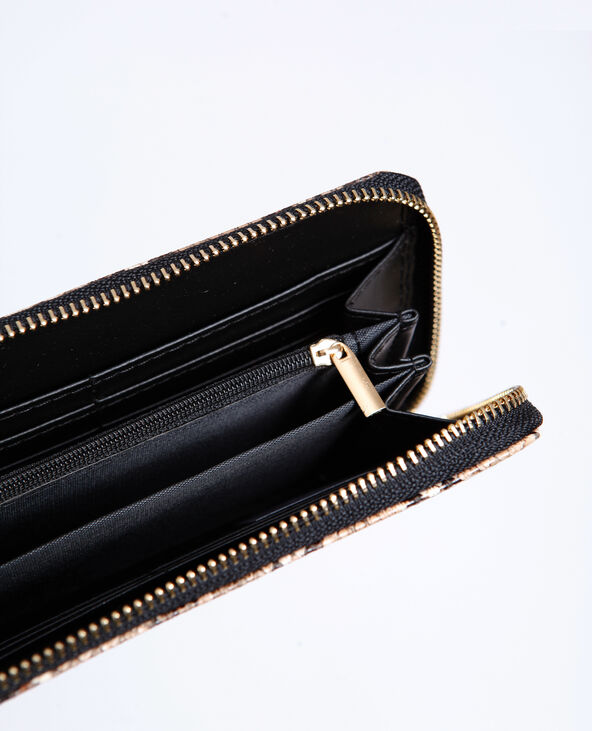 Portefeuille python beige - Pimkie