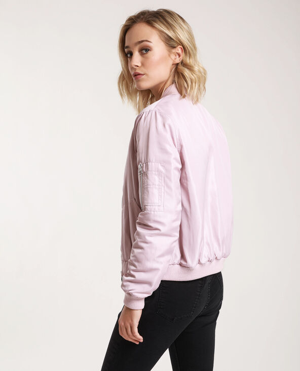 Bomber satiné lilas - Pimkie